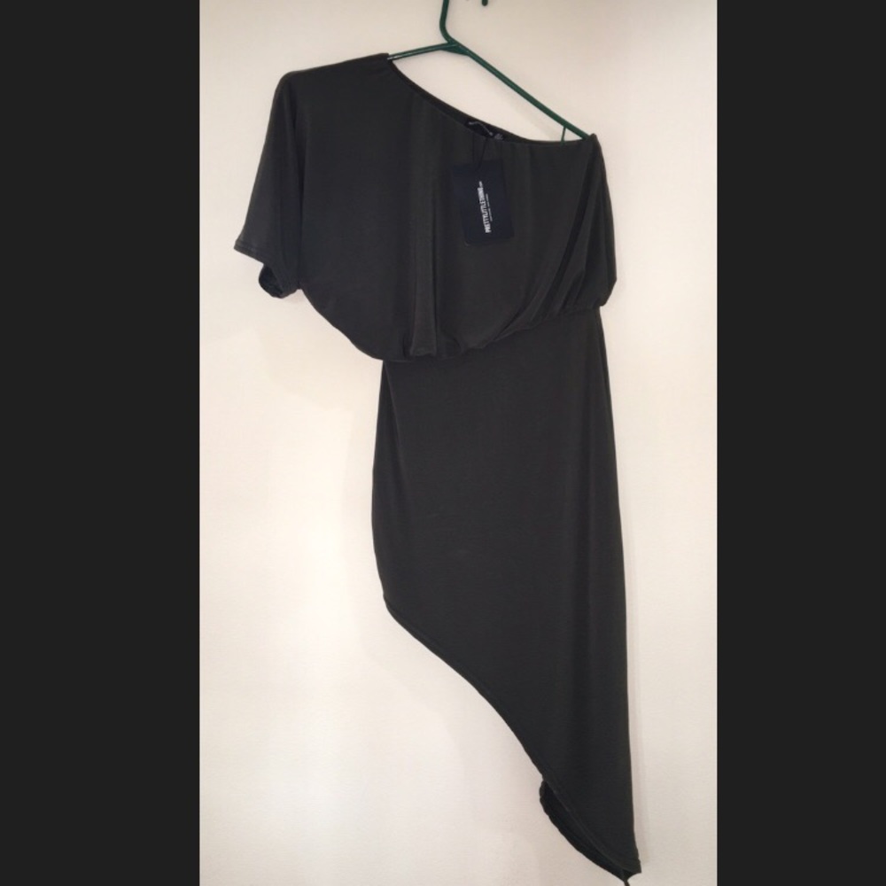 Single shoulder Dress